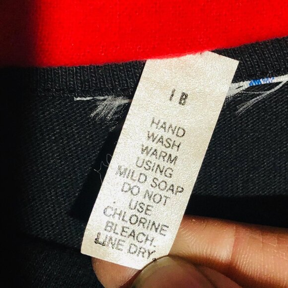 Paula dress long sleeve long pocket red black buttons extra large READ - Picture 10 of 14